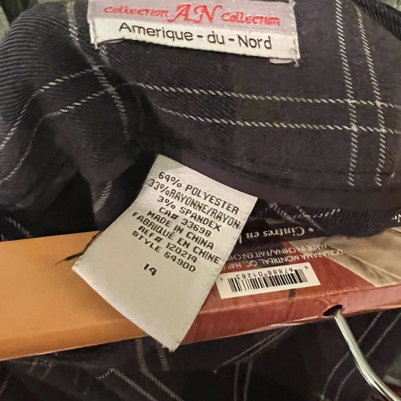 Amerique du Nord mid length skirt, Nice work skirt size 14 - Picture 5 of 5